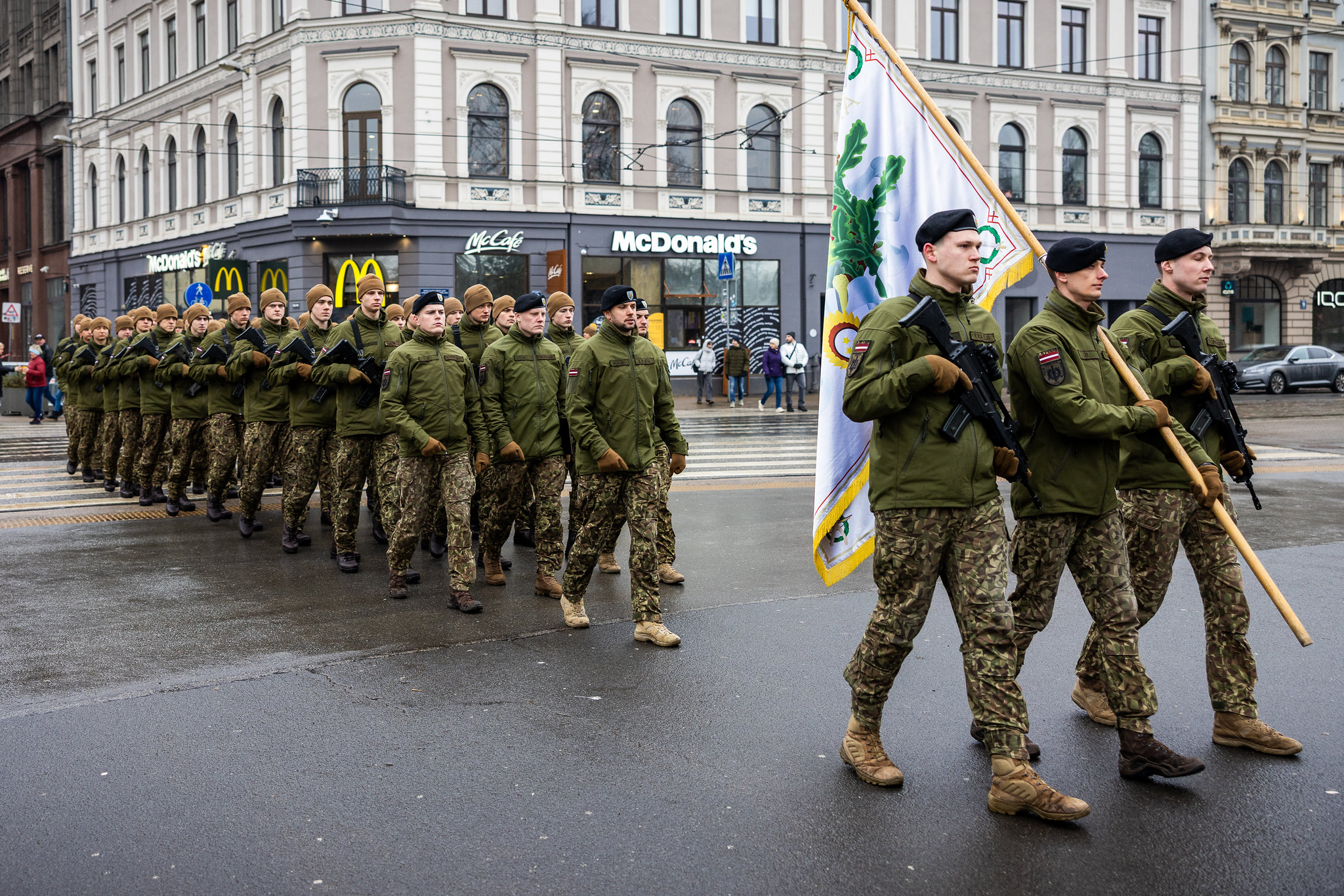 Facebook.com / Latvijas armija /  vsrž .Aleksejs Oņegins, Nacionālie bruņotie spēki