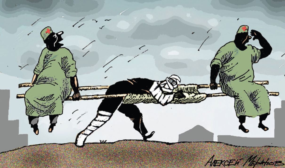 Карикатура Алексея Меринова