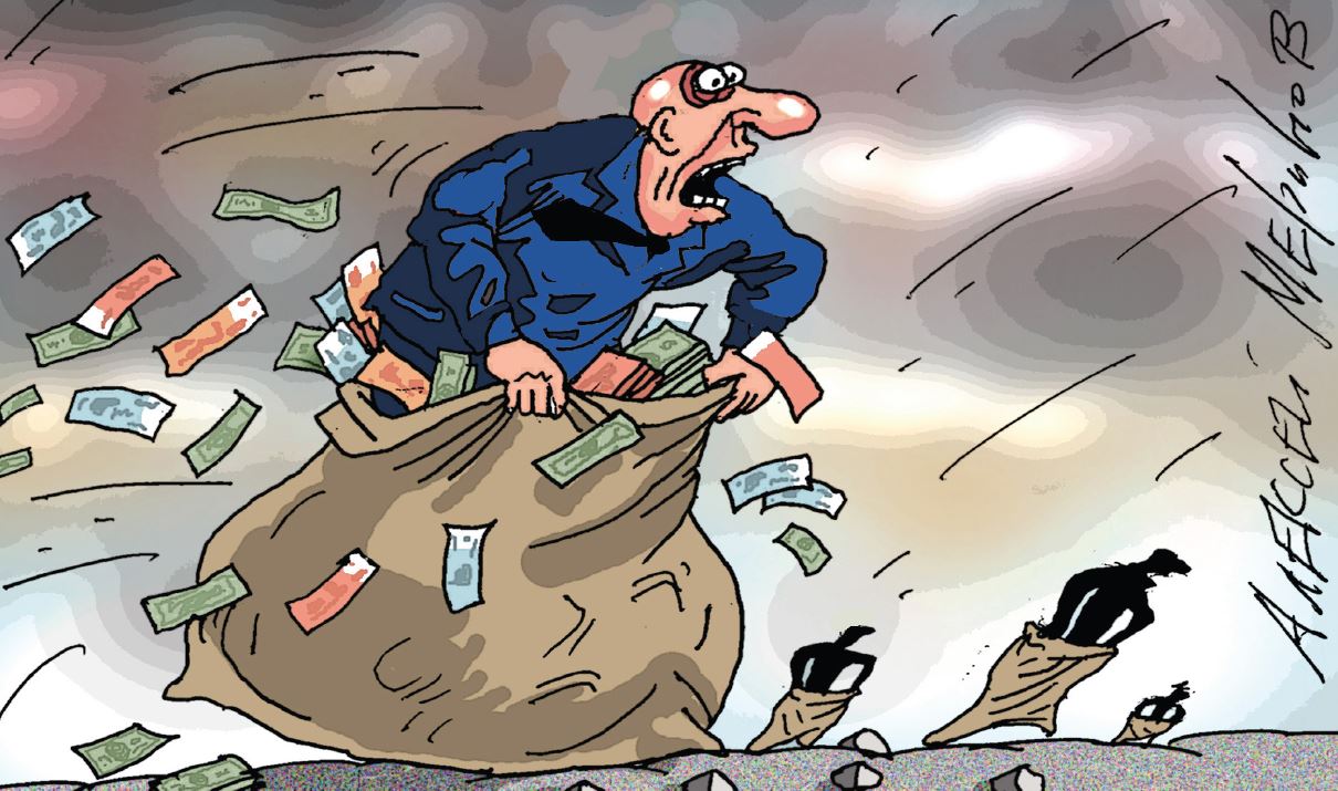 Карикатура Алексея Меринова