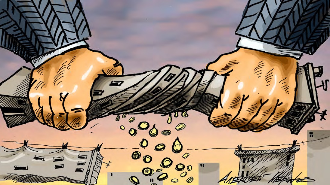 Карикатура Алексея Меринова