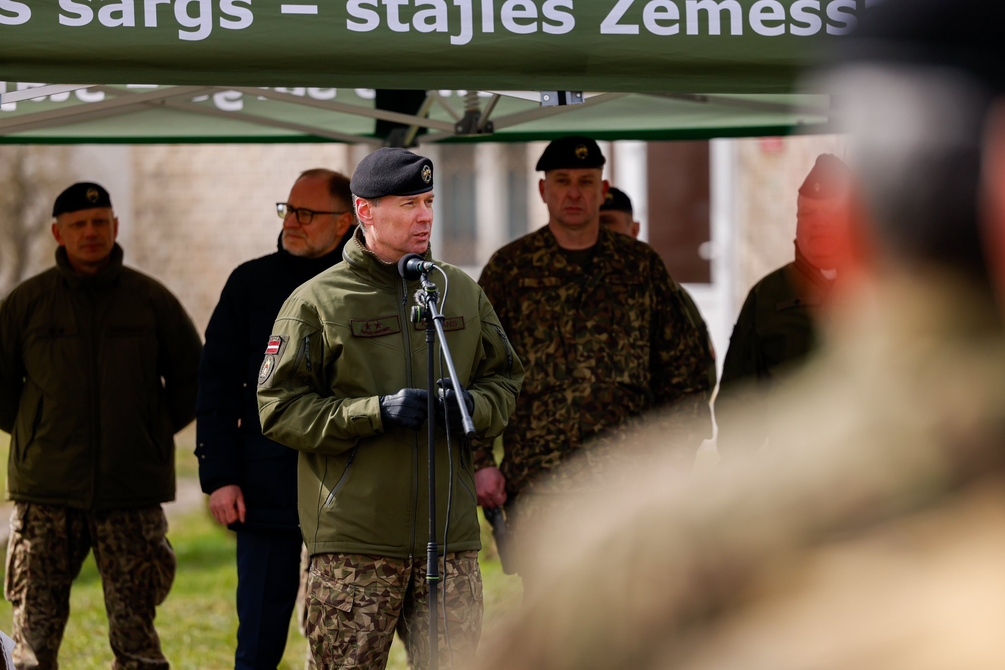 Facebook.com / Ģenerālmajors Kaspars Pudāns / Armīns Janiks (Aizsardzības ministrija)