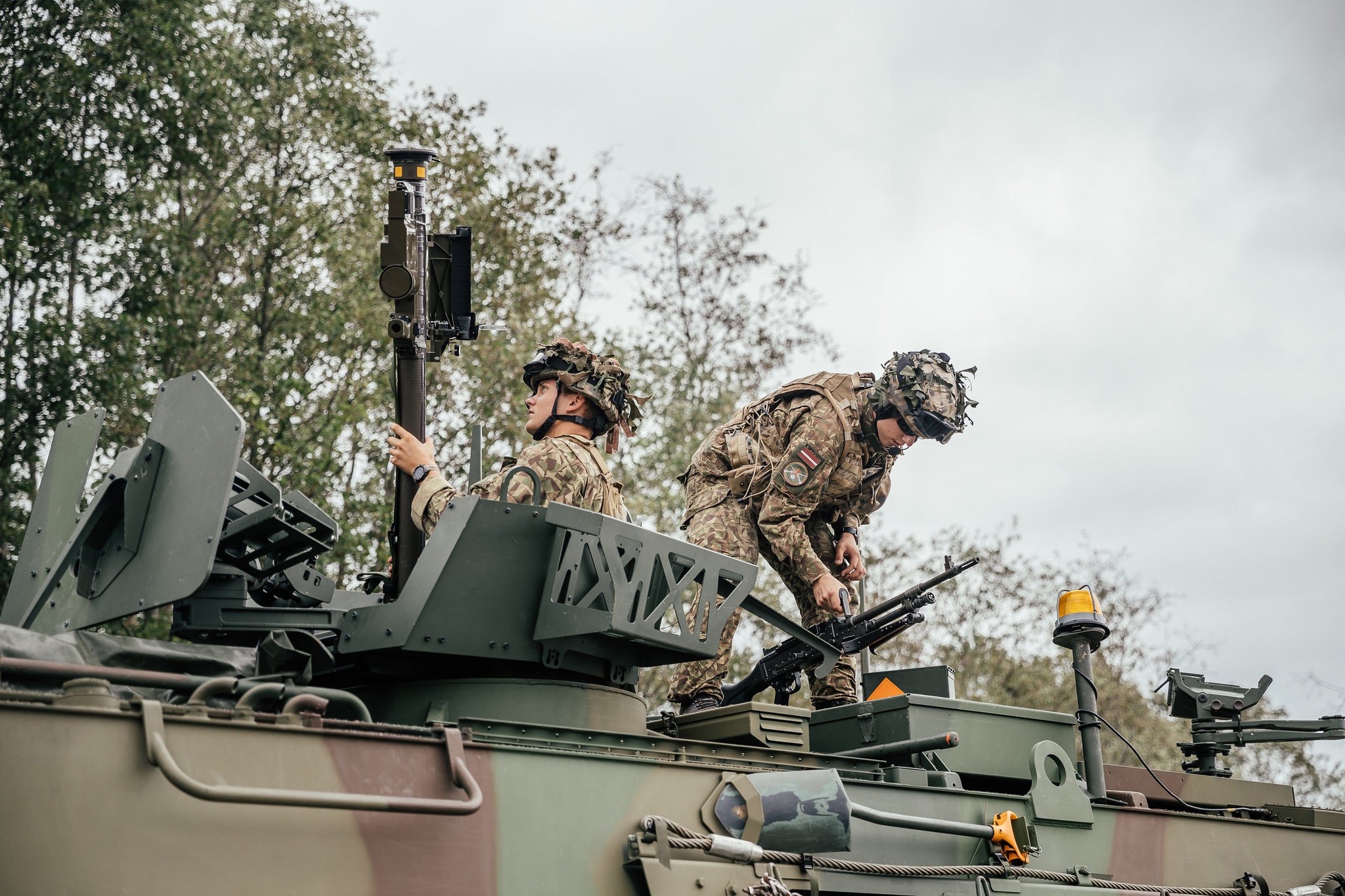 Facebook.com / Latvijas armija / Kristians Kevrelis / Aizsardzības ministrija